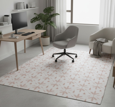 Alfombra vinílica oficina estilo nórdico estaciones - TenVinilo