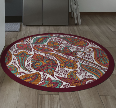 Alfombra vinilo cocina estilo persa - TenVinilo