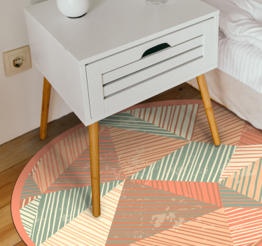 Alfombras de vinilo modernas con diversas formas - TenVinilo