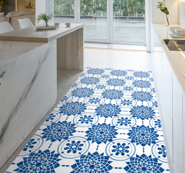 Alfombras de vinilo modernas Azulejos de ilustración - TenVinilo