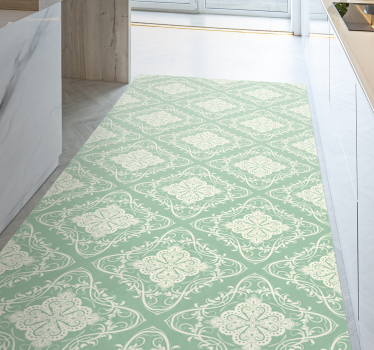 Alfombras de vinilo modernas Elegante azulejo decorativo - TenVinilo