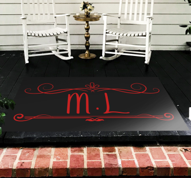 Alfombras de vinilo modernas Nombre del diseño - TenVinilo