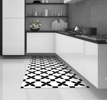 Alfombras vinílicas de azulejos alfombra de vinilo con efecto de  - TenVinilo