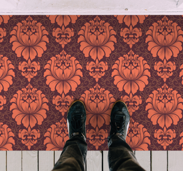 Alfombras vinílicas de azulejos Azulejo de patrón vintage - TenVinilo
