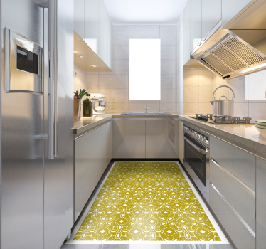 Alfombras vinílicas azulejos Cocina cuadrados - TenVinilo