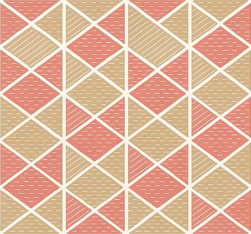 Alfombra vinilo comedor estilo escandinavo gráfico - TenVinilo