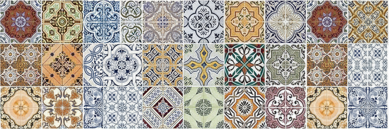 Alfombra vinílica cocina estilo mediterráneo ecléctico - TenVinilo