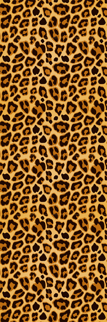 Aflombra vinílica animales estampado leopardo - TenVinilo