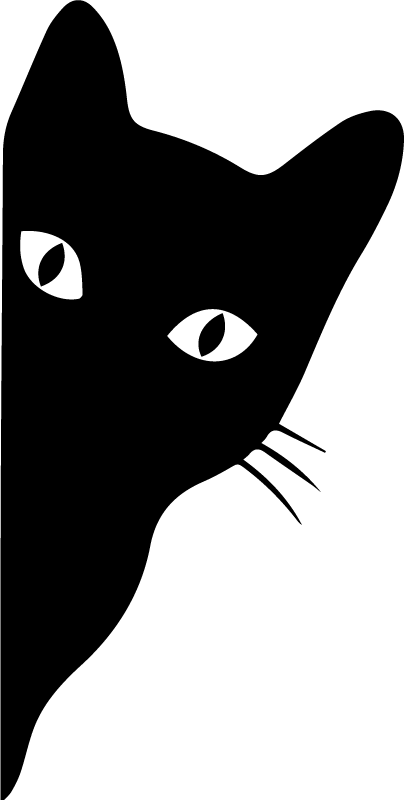 Aflombra vinílica animales gato ronroneando - TenVinilo