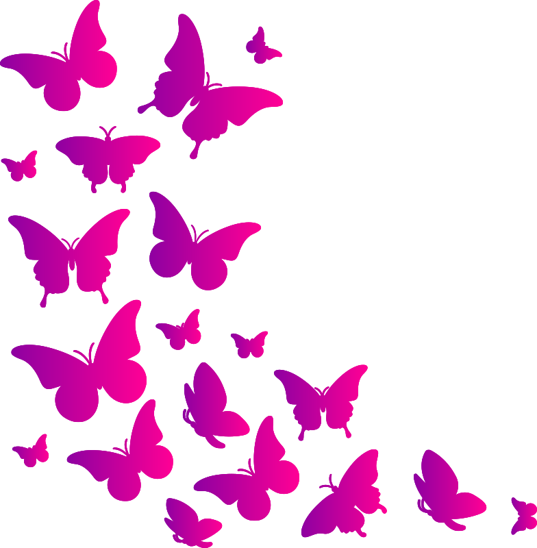 Aflombra vinílica animales mariposa en ventana - TenVinilo