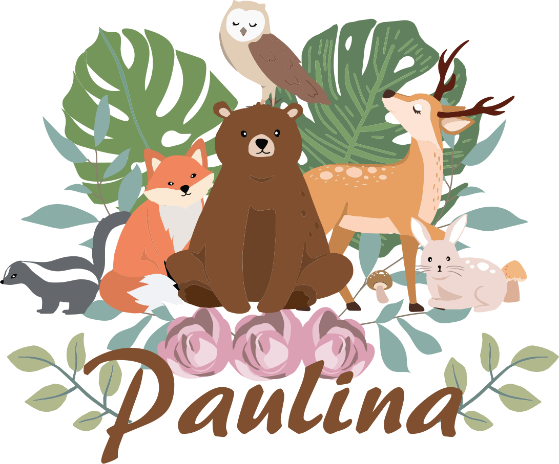 Aflombra vinílica animales reunión de animales del bosque - TenVinilo