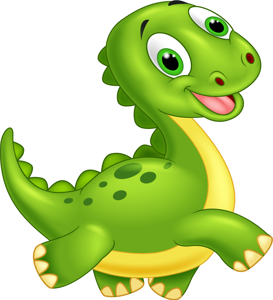 Aflombra vinílica animales dinosaurio verde lindo - TenVinilo