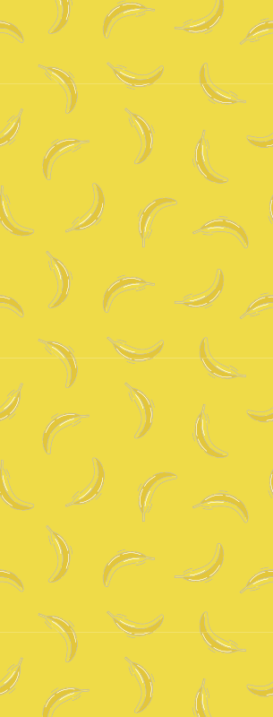 Alfombra vinílica cocina amarillo plátano - TenVinilo