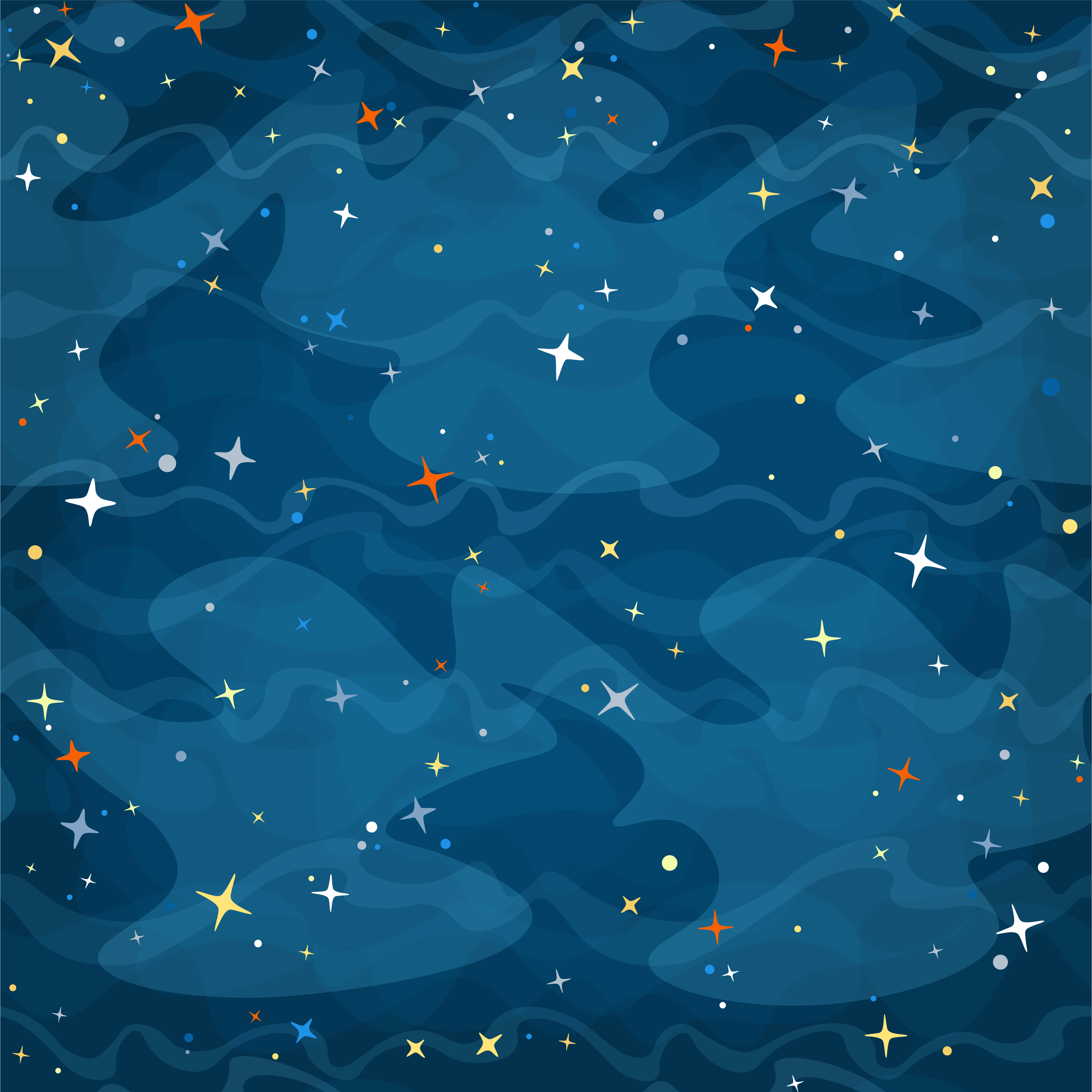 Alfombra vinílica de estrellas camuflaje estrellado - TenVinilo