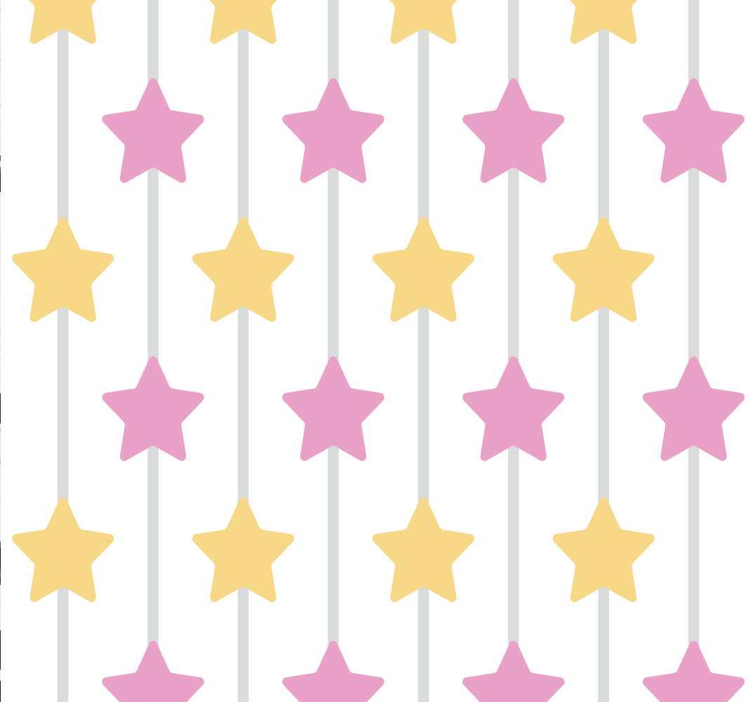 Alfombra vinílica de estrellas dulzura fenomenal - TenVinilo