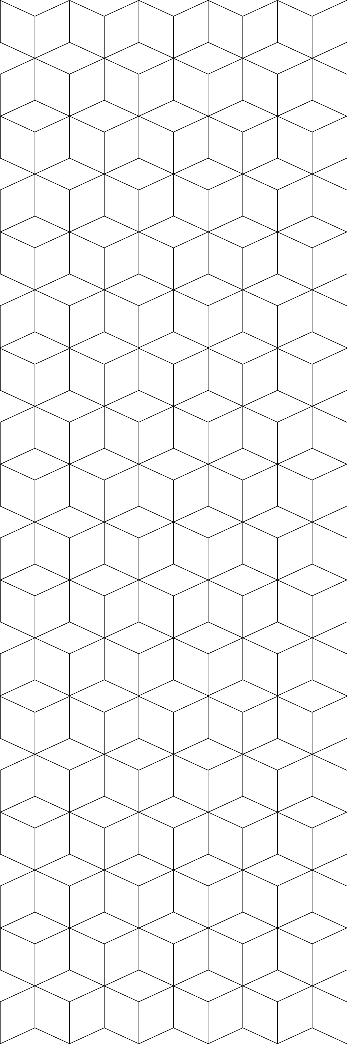Alfombra vinílica geométrica patrón cubos geométricos - TenVinilo