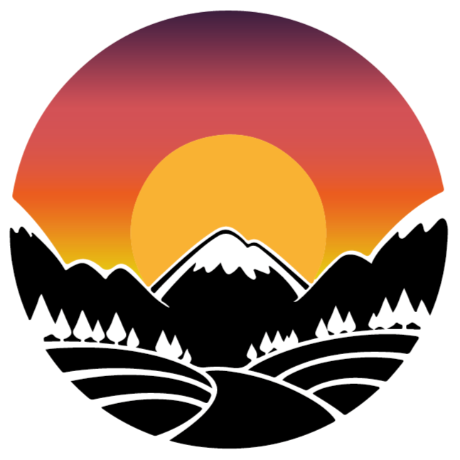 Alfombra vinílica naturaleza montaña y bosque - TenVinilo