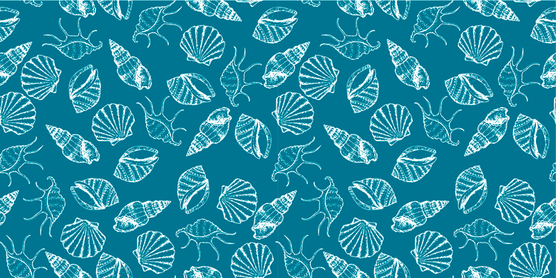 Alfombra vinílica naturaleza estilo concha - TenVinilo