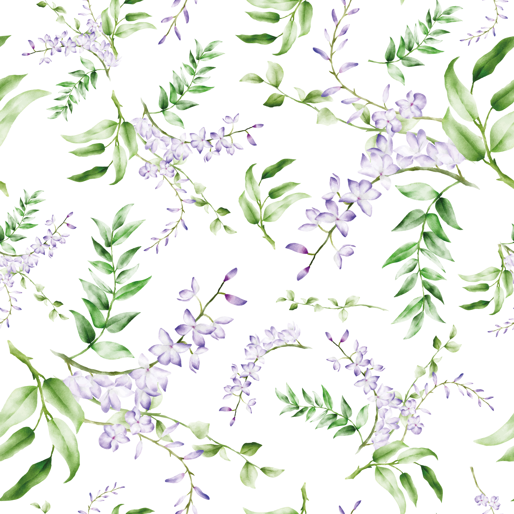 Alfombra vinílica flores motivo lavanda para ventana - TenVinilo
