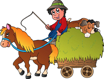 Alfombra vinílica infantil caballo balancín con carrito - TenVinilo