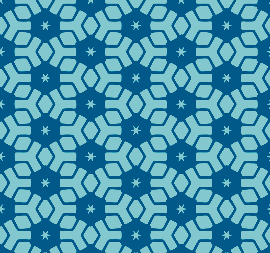 Alfombra vinílica baño azulejos azules - TenVinilo
