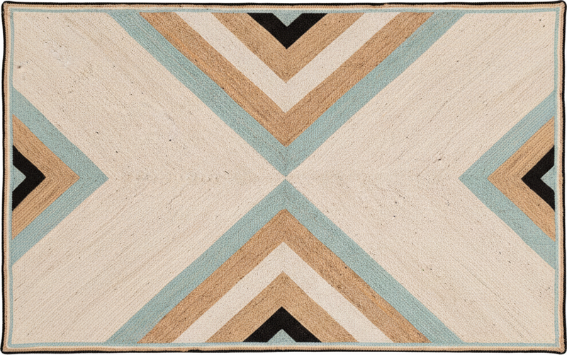 Alfombras vinílicas diseño beige tribu - TenVinilo