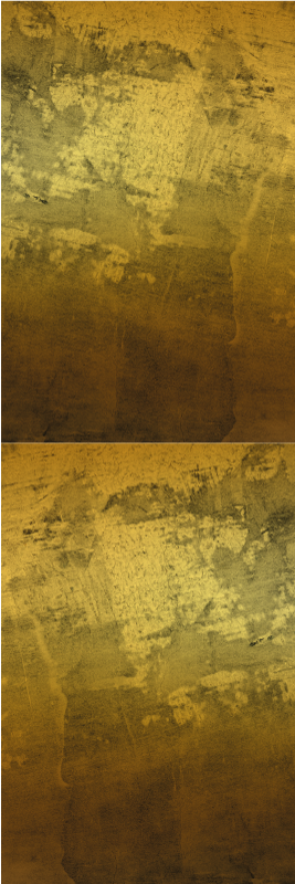 Alfombra vinílica dormitorio patrón dorado retro - TenVinilo