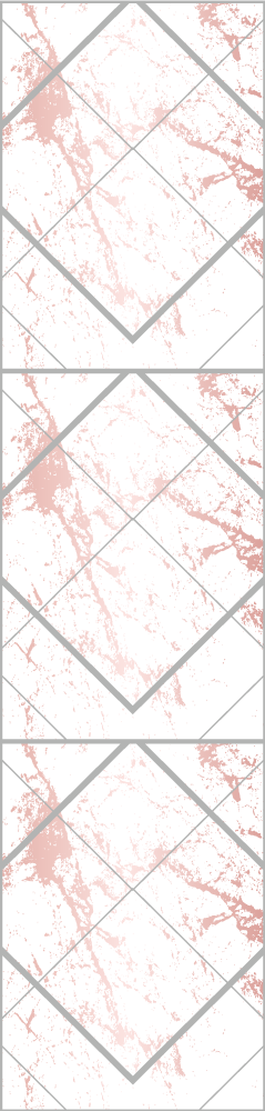 Alfombra vinílica dormitorio mármol rosa y gris - TenVinilo