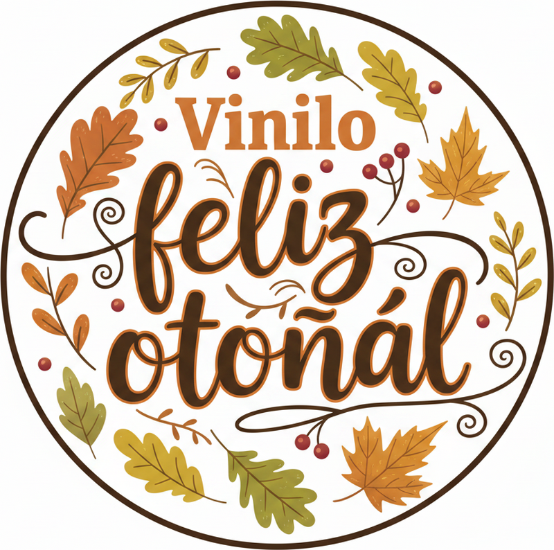 Alfombra vinílica dormitorio vinilo otoño alegre - TenVinilo