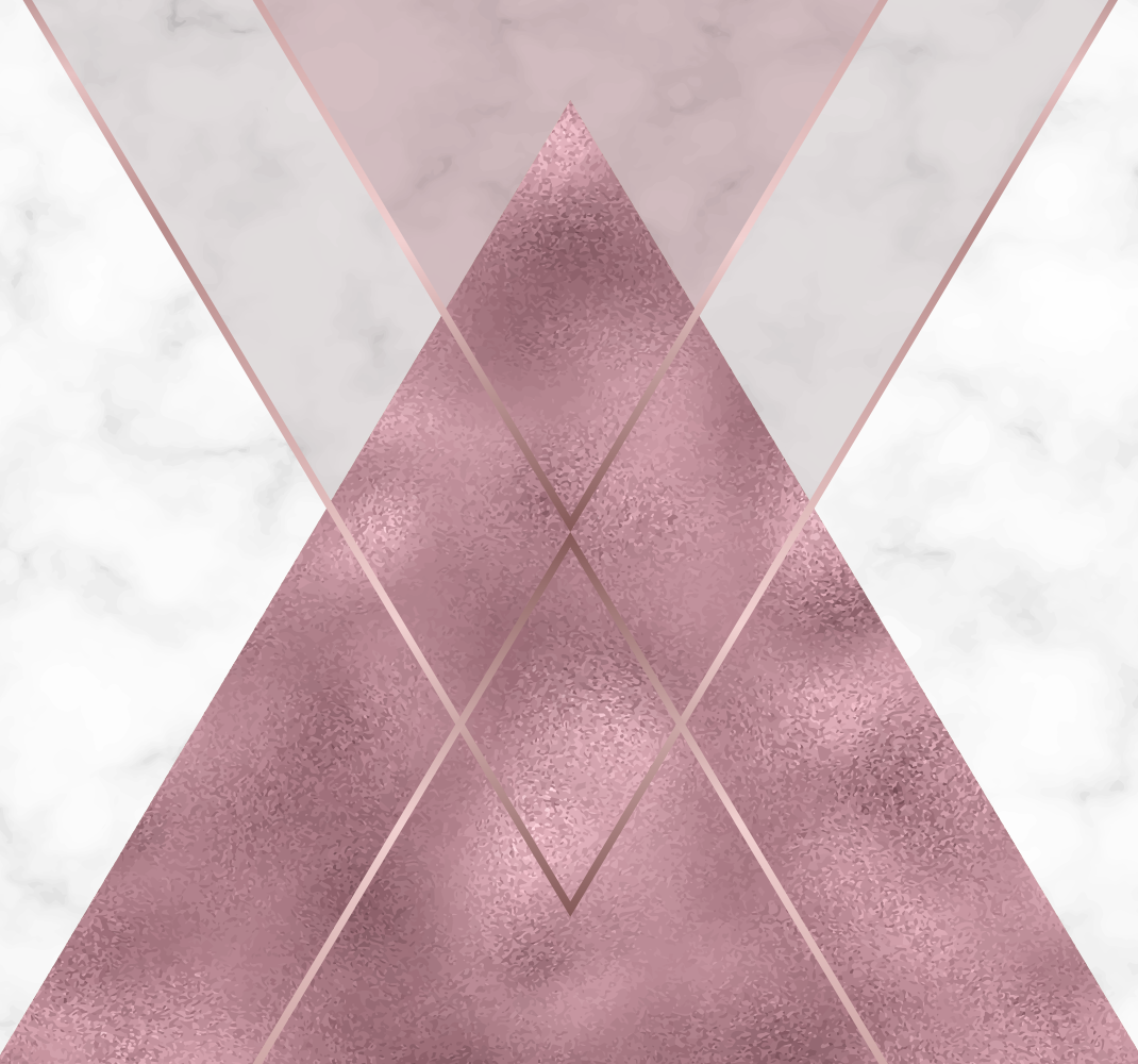 Alfombra vinílica pasillo mármol rosa y gris - TenVinilo