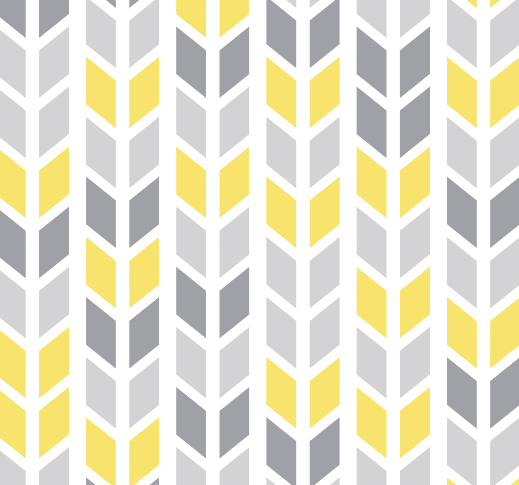 Alfombra vinílica amarilla con diseño gris y amarillo - TenVinilo