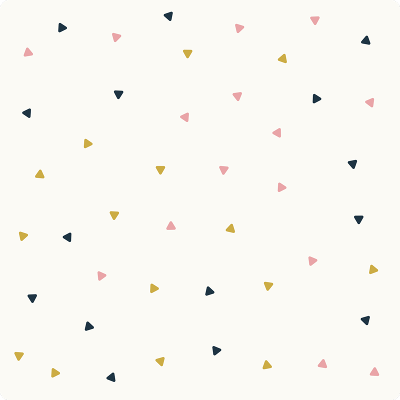 Alfombra vinílica cuadrada minimalista triangulos - TenVinilo