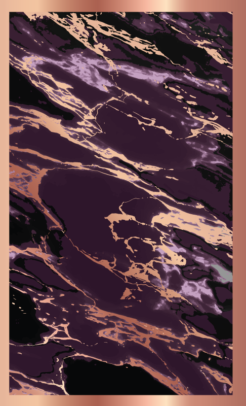 Alfombra vinílica imitación mármol patrón de mármol - TenVinilo