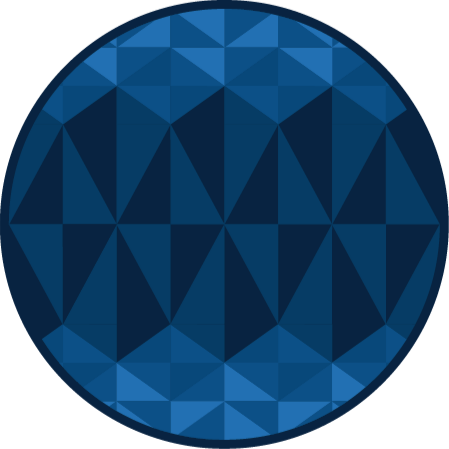 Alfombra vinílica geométrica diseño circular geométrico - TenVinilo