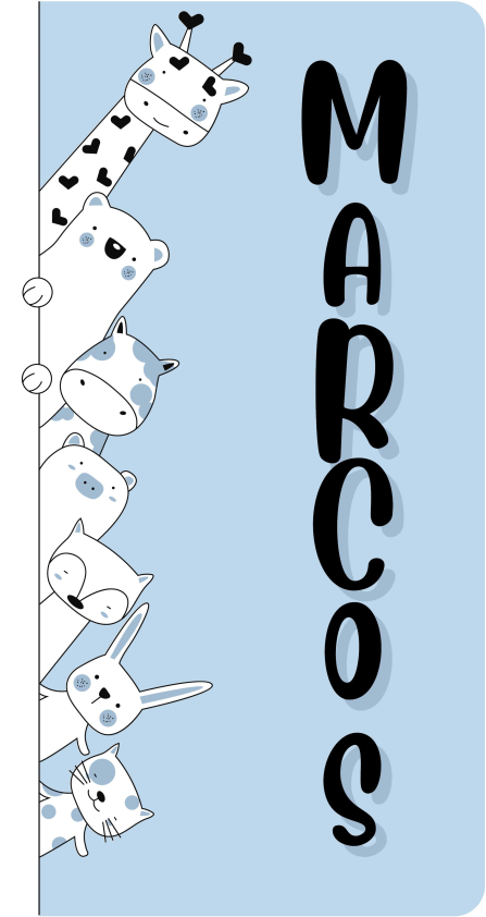 Alfombra vinílica personalizable bichos personalizados - TenVinilo