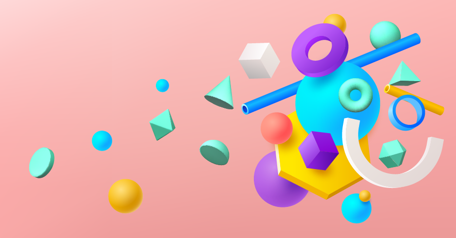 Alfombras vinílicas modernas Formas 3d básicas - TenVinilo