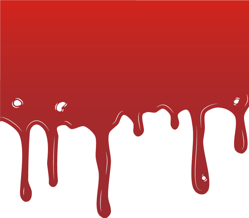 Alfombra vinilo recibidor Charco de sangre - TenVinilo