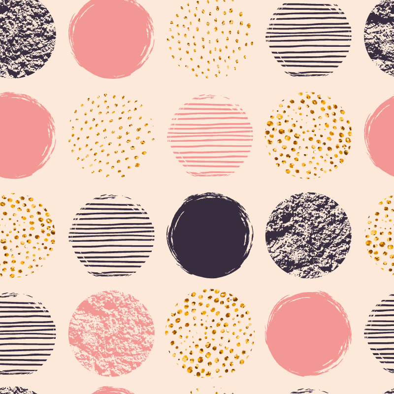 Alfombra de vinilo infantil órbitas de colores - TenVinilo