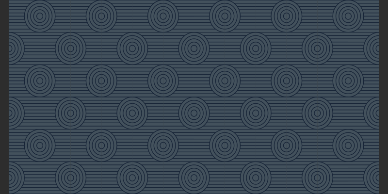 Alfombra de vinilo geométrica Círculos y líneas geométricas - TenVinilo