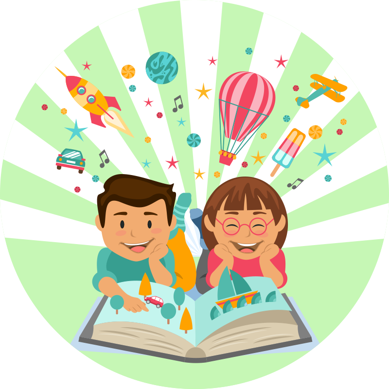 Alfombra vinílica infantil fantasía educativa - TenVinilo