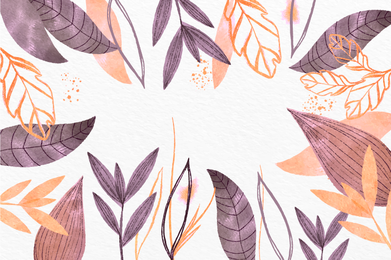 Alfombra vinílica dormitorio elegantes patrones de hojas - TenVinilo