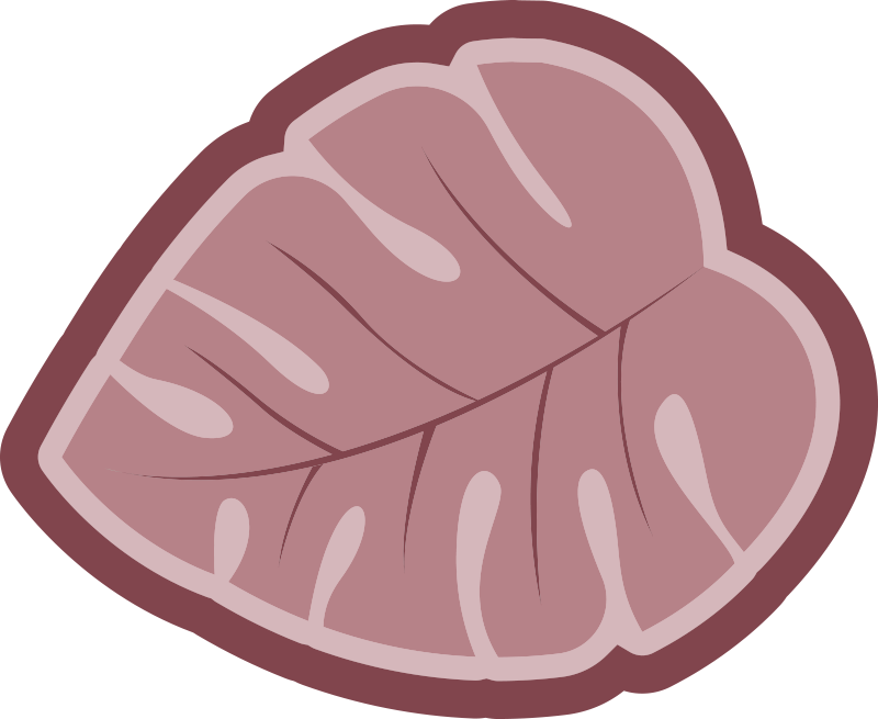 Alfombra vinílica dormitorio Hoja de monstera rosa - TenVinilo