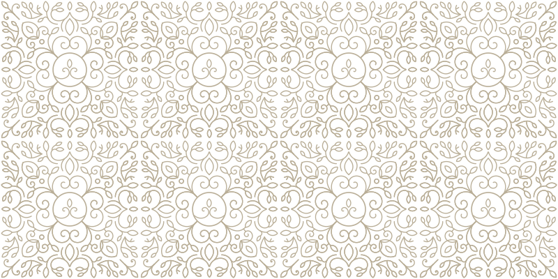 Alfombras de vinilo de azulejos Ornamental blanco - TenVinilo