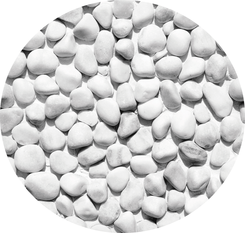 Alfombra vinílica imitación piedra patrón de guijarros lisos - TenVinilo