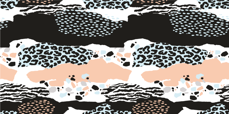 Alfombra vinílica moderna de leopardo - TenVinilo