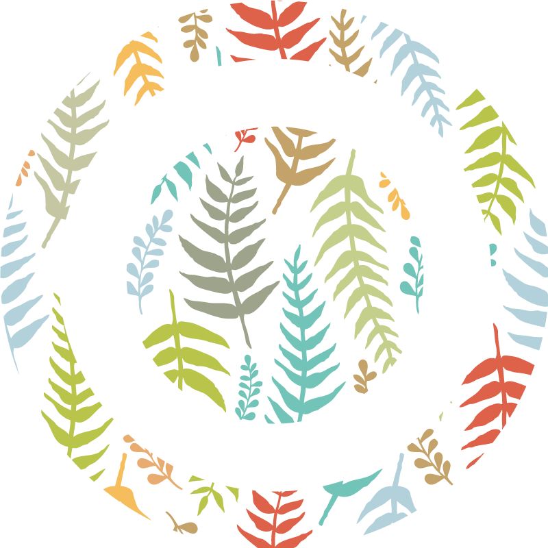 Alfombra vinílica cocina de hojas finas - TenVinilo