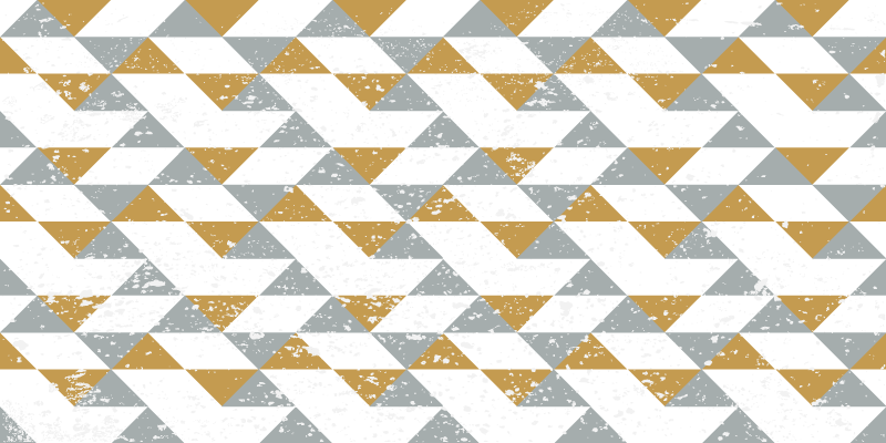 Alfombra vinílica cocina geométrica grunge - TenVinilo