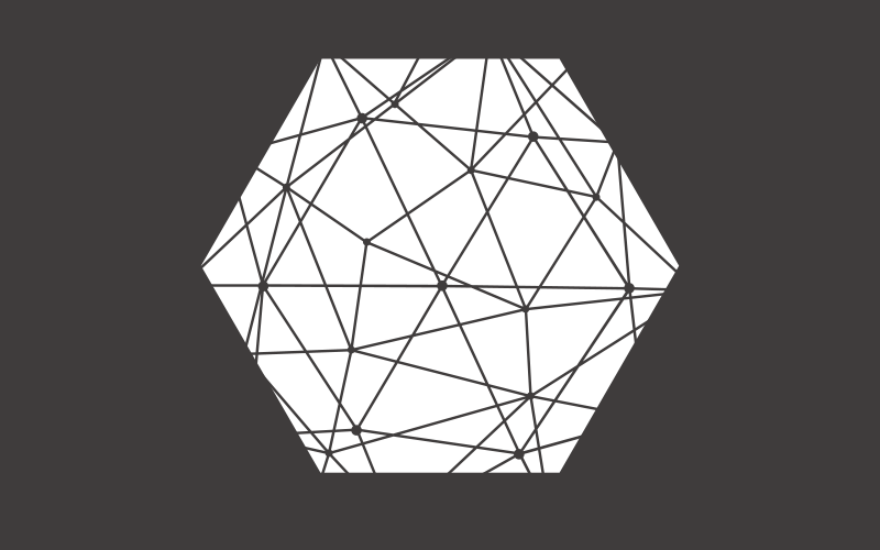 Alfombra vinílica nórdica de hexágono - TenVinilo