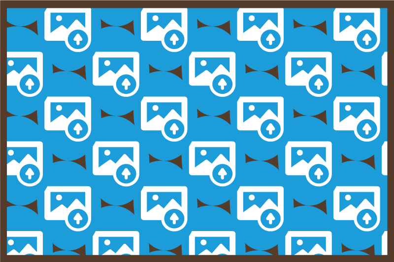 Alfombra vinílica personalizada con caras - TenVinilo