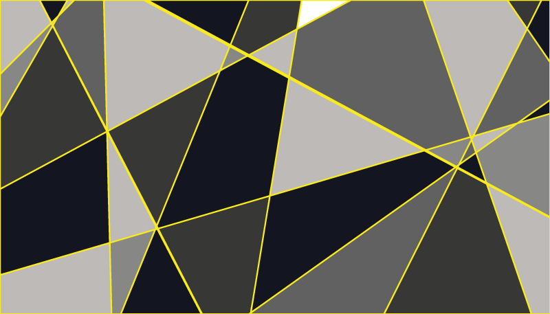 Alfombra vinílica nórdica patrón triángulos - TenVinilo